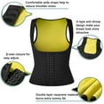 thumbnail image 5 of Vaslanda Neoprene Waist Trainer Corset Sauna Sweat Vest Weight Loss Slimming Body Shaper Workout Tank Tops Women, 5 of 7