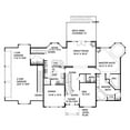 thumbnail image 2 of 001-3002: Luxury Traditional 4 Bed, 4 Bath Luxury Home Plan, 4442 Sq Ft: Full Blueprints with License to Build by Home Plan Marketplace - Lesuto, 2 of 6