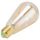thumbnail image 2 of Bombilla vintage E27 de 4 W, alta transmitancia de luz, filamento espiral flexible, brillo ajustable, luz cálida, bombilla LED., 2 of 14