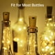 thumbnail image 5 of Luces Aluan Cork para botellas, paquete de 10 unidades, LED de color blanco cálido de 2 m, 5 of 7