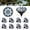 Cool White, variant on Small Solar Ground Lights, Pathway Lights Waterproof, Outdoor Solar Light for Garden, Driveway, Walkway, Backyard