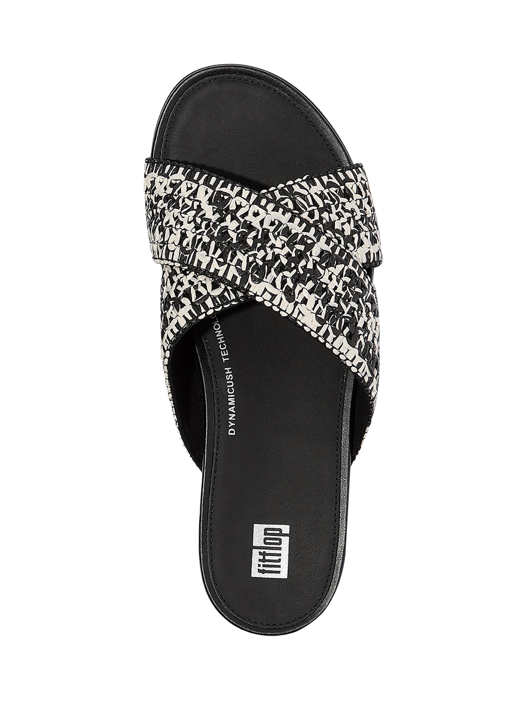 Fitflop Women's Gracie Woven Cross Slides