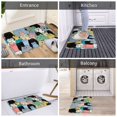 Cauagu Different Cats Print Front Door Mat for Indoor Entrance 16x24