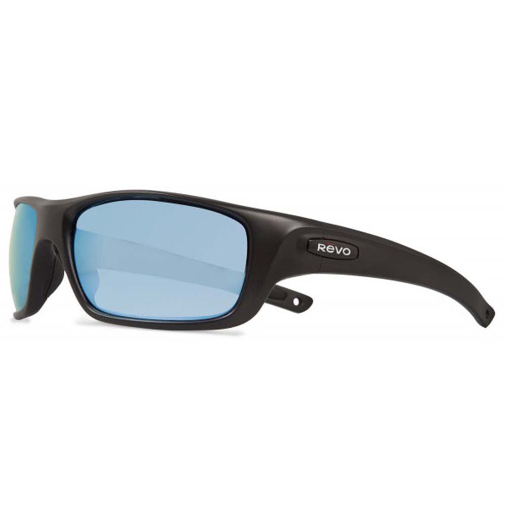 Revo - Revo Eyewear Sunglasses Gust Matte Black with Blue Water ...