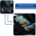 thumbnail image 5 of Platypus Soft Comfortable Furry Printed Armrest Cover, Car Armrest Cover, Armrest Accessory, 12.5x8.2 Inch, 5 of 6