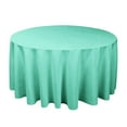 thumbnail image 1 of Nappe Ronde 55 Pouces Ronde, Résistante aux Taches et aux Plis, Nappe Ajustable Réutilisable et Lavable en Tissu Polyester, Couvre-Table pour Décoration de Fête, Mariage et Banquet, 1 of 8