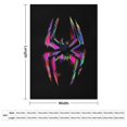 thumbnail image 2 of Manta tamaño queen de IntoTheSpider-Verse, regalo para niñas y niños, supersuave, ligera y acogedora, de franela de felpa, ideal para cama y sofá, para todas las estaciones, 101 x 127 cm., 2 of 8