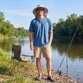 thumbnail image 4 of Bucket Hat with Neck Flap Wide Brim Fishing Hat Breathable Mesh Sun Hat Adjustable Outdoor Hat for Hiking Camping Travel Walking and Outdoor Recreation, 4 of 7