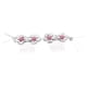 thumbnail image 1 of 2 uds pinzas para el pelo de cristal Yuyangstore con flores de plata nupcial Peine lateral Rosado, 1 of 7