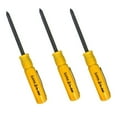 thumbnail image 2 of Lutz 2 In 1 Pocket Size Yellow Screwdriver (Pack of 3), 2 of 2
