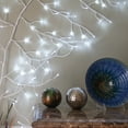 thumbnail image 2 of Wintergreen Lighting 118" Prelit Artificial Climbing Vine, White with Cool White LED Lights for Home Party Wedding Décor, 2 of 6