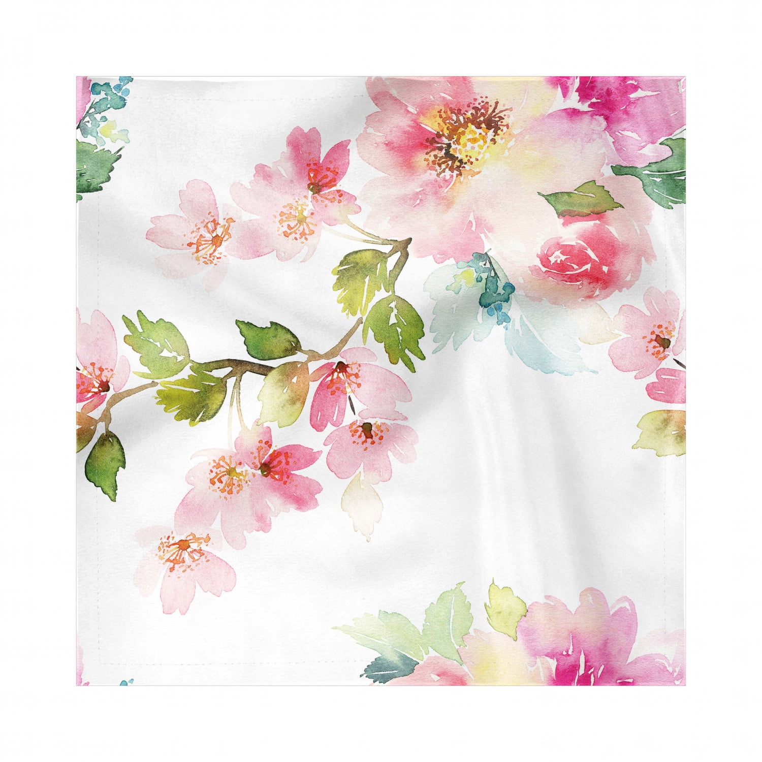 PEACOCK GARDEN cream Floral Paper Table Napkins 20 in a pack 33cm sq 