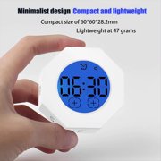 Rollbacks & More Pomodoro Timer, Productivity Timer Square, Octagonal Gravitational Flip Focus Timer,Mute & Adjustable Sound Alert