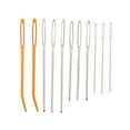 thumbnail image 1 of 1 Set of Darning Large Eye Embroidery Sewing Lacing - Multicolor, 6pcs curved, 1 of 6