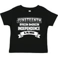 thumbnail image 3 of Inktastic African American Independence Juneteenth Boys or Girls Toddler T-Shirt, 3 of 5