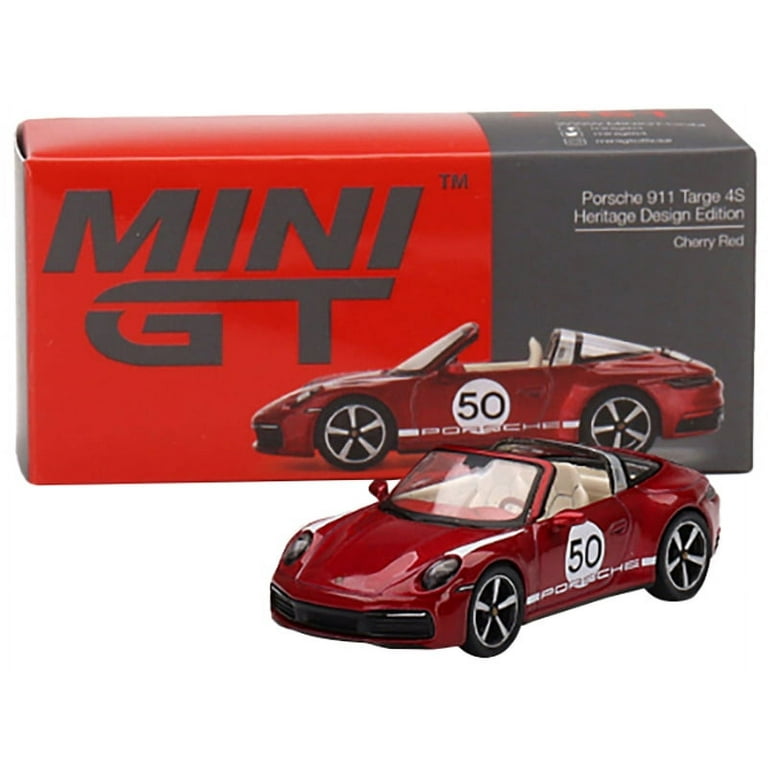 ミニカー MINI GT Porsche 911 Targa 4S Heritage Unboxing Mini GT Porsche 911 Targa 4S Heritage Design
