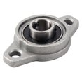 thumbnail image 2 of FL001 Zinc Alloy 12mm Bore Self Aligning Pillow Block Bearing Flange, 2 of 5