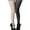 Small and medium spl, variant on Women's AB Asymmetrical Color Blocked Tights Gothic Fishnet Velvet Pantyhose
