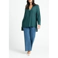 thumbnail image 3 of ELOQUII Women's Plus Size The Trouser Jean, 3 of 3