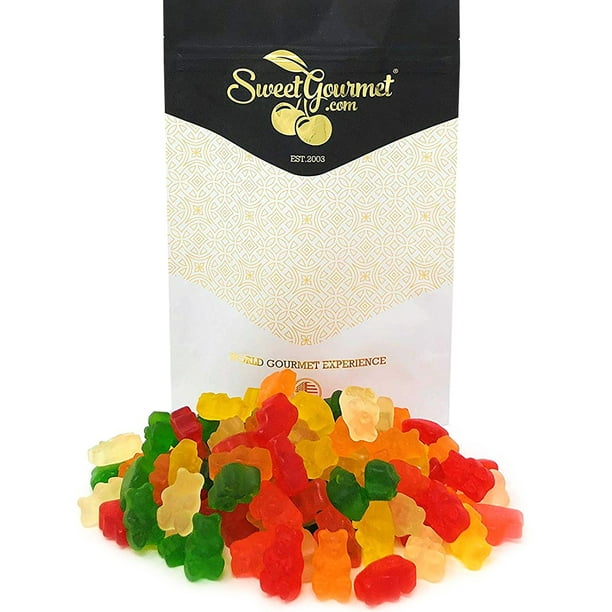 SweetGourmet Sugar Free Gummy Bears Candy 1 Pound