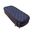 thumbnail image 6 of Lsque Anchor Heart Blue Printed Big Capacity PU Leather Pencil Case Large Pencil Pouch Stationery Pen Bag Pencil Holder for Teen, 6 of 6