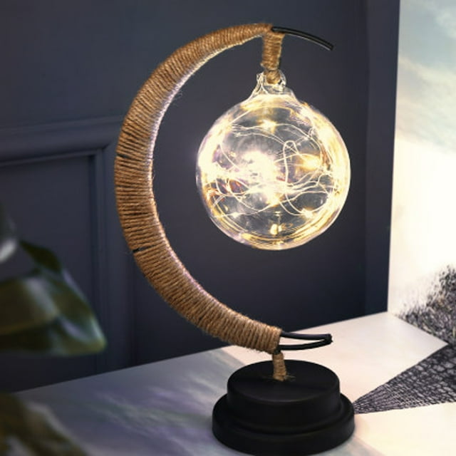 EGNMCR Night Lights LED Decorative Light Star Light Wrought Iron Night Light Night light
