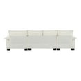 thumbnail image 5 of MAYEERTY 118" Modern Chenille Sectional Sofa - 5-Seat L-Shaped Couch with Double Cushions/Storage Pockets/Reversible Chaise, 3 Colors, 5 of 25