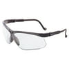 Honeywell Genesis Safety Eyewear, Black Frame, Clear Lens