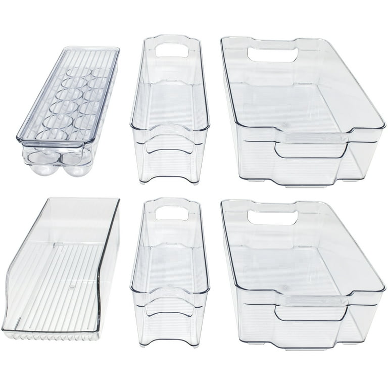 12.5 x 9.5 x 7 Clear Plastic Storage Bins with Lids