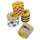 thumbnail image 1 of 4 rollos de cintas de abeja para manualidades, cintas decorativas de poliéster, 1 of 5