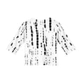 thumbnail image 3 of CCRFTGI Cute Shirts for Kids Girls 10-12 Summer 3/4 Sleeve Button V Neck Polka Dots Tee Shirts Trendy Loose Comdy Girls Clothes Basic T-Shirts White 5-6 Years, 3 of 4