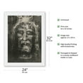 thumbnail image 2 of The Shroud of Turin (Sindone di Torino) - Turin Shroud (Sacra Sindone) - Vintage Religious Art by Secondo Pia c.1898 - Japanese Unryu Rice Paper Art Print 24 x 32 in, 2 of 4