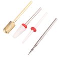 thumbnail image 2 of High Hardness 4 Different Types Available Tungsten Steel Manicure Drill Bit, Nail Drill Bit, Nail Polishing Tool For Manicure FD-8, 2 of 8