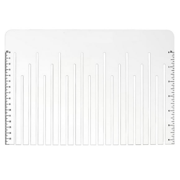 Sewing Tool Template Transparent Acrylic Quilting Ruler, Precision Measuring for Winter Crafting or Sewing Projects, Clear & Durable for Accurate Cuts