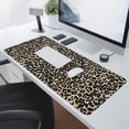 thumbnail image 2 of XXL Mouse Pad,Leopard Mouse pad,Cheetah Print Decor,Brown Mouse pad,XL Mouse Pad,Large Mouse pad for Desk,Desk pad,Gaming for Office Home 31.5 * 11.8 inches, 2 of 6