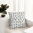 thumbnail image 6 of Yiaed Milk Tea Print Pillow Covers Super Soft Decorative Square Throw Pillow Covers Case Cushion Covers for Sofa Couch Bedroom Car Decor（No pillow core）-26"x26", 6 of 7