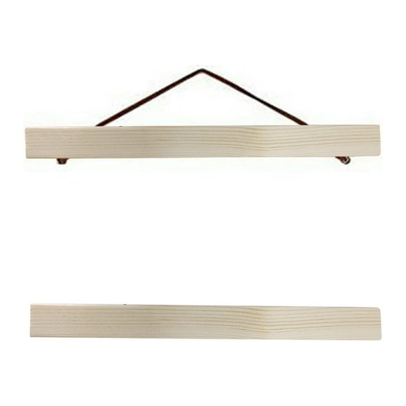 Wozhilaka Sponge Rack Wooden Strips Poster Strips Rail Poster Hanger Holder Frame Magnetic Poster Tools & Home Improvement for Kitchen Bathroom Storange Container Bathroom Decor