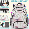 thumbnail image 5 of Herdesigns Dragonfly Laptop Backpack for Women Men, 18.3 Inch Large Computer Backpacks Fashion Teacher Nurse Bag Casual Daypack for Work Travel, 5 of 8