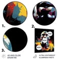 thumbnail image 3 of Designart "Memory of Kobe III" Basketball Metal Art Print, 3 of 5
