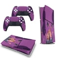 thumbnail image 5 of Graduation, Purple, Happiness PS5/PS5 Slim Digital Disc Skin Sticker For Console And Controller Skins, 5 of 7