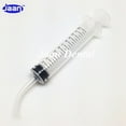 thumbnail image 4 of 12ml Transparent Dental Irrigation Syringe Oral Irrigator with Tapered Curved Tip, 4 of 8
