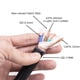 thumbnail image 2 of Cable de alimentación de audio Hi-Fi Jixopn Hi-End 4Square de EE. UU., calibre 12 AWG, enchufe estadounidense (2 metros), 2 of 8