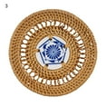 thumbnail image 1 of Lubelski Set de Table Antidérapant Pratique en Rotin Tissé à la Main pour la Maison, 1 of 3