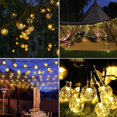 thumbnail image 3 of Luces solares para exteriores, 30 LED, 6,5 m, impermeables, IP44, 3 of 6