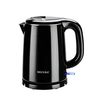 Secura Electric Kettle Water Boiler for Tea Coffee Stainless Steel 1.5L  Large Cordless Hot Water Pot BPA Free with Auto Shut-Off Boil-Dry  Protection LED Light 120V/1350W (K15-F1E) 