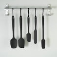 thumbnail image 4 of Juego de cocina de cinco utensilios de cocina MINI de silicona gris y negra roja, 4 of 5