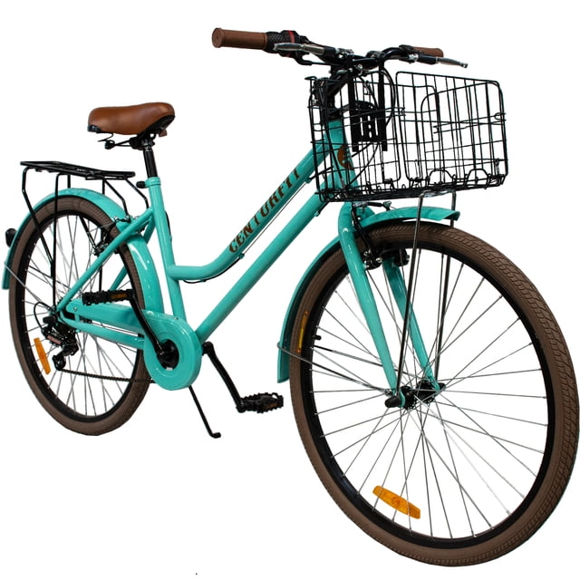 Bicicleta Vintage Urbana R26 Centurfit 6 Velocidades Canasta Frenos