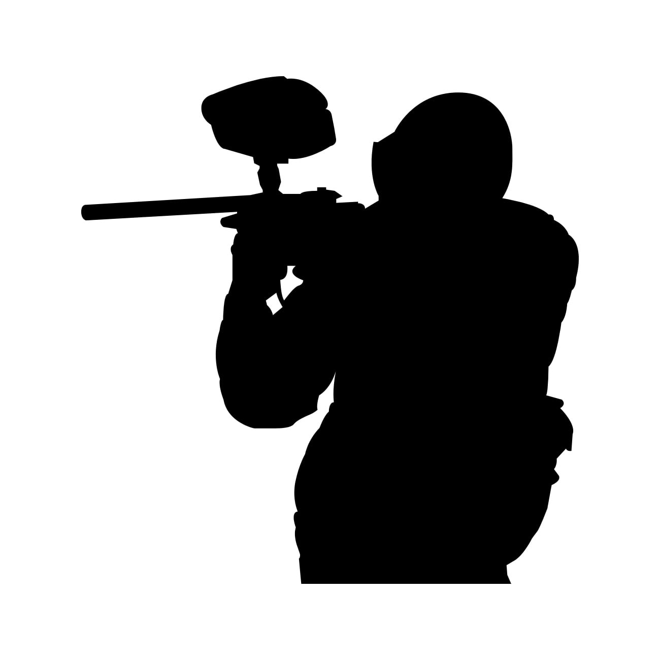 Paintball Sticker Decal Die Cut Self Adhesive Vinyl Weatherproof