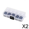 thumbnail image 1 of 2 X 20 Piezas Carretes E Hilo de Coser, con Caja de Carretes, Organizador de Carretes, Tamaño Estándar para Coser a Mano Y a Máquina, a Mano, T , 2 piezas, 1 of 10