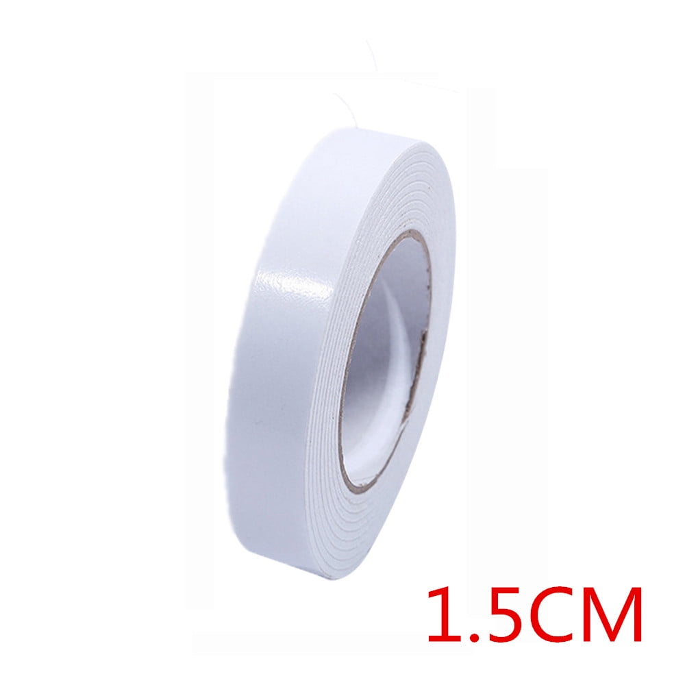 1.5CM White Sponge Rubber Foam Rubber Foam Tape Double Sided Tape Fast